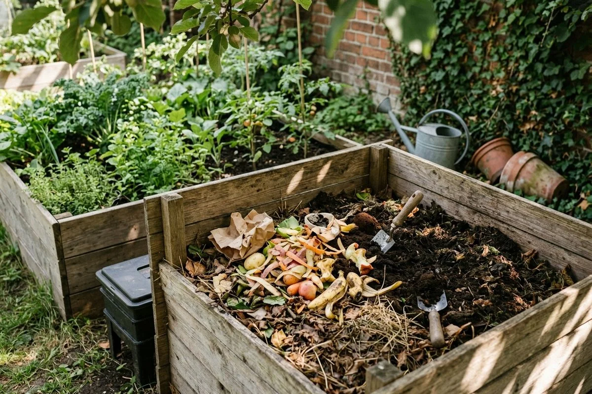 Kompostieren zu Hause: Vom Küchenmüll zur besten Erde