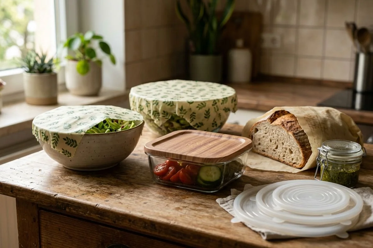 Plastikfreie Küche: Die besten Alternativen zu Frischhaltefolie