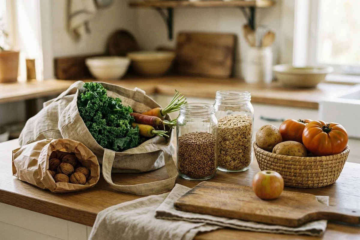 Unverpackt, regional, saisonal: Nachhaltig einkaufen im Alltag